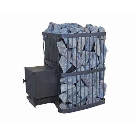 Печь банная ComfortProm "РЕТРО" ПРЕМИУМ ЧУГУН закр. каменка 26 м3 Амазонка бай фото в Минске