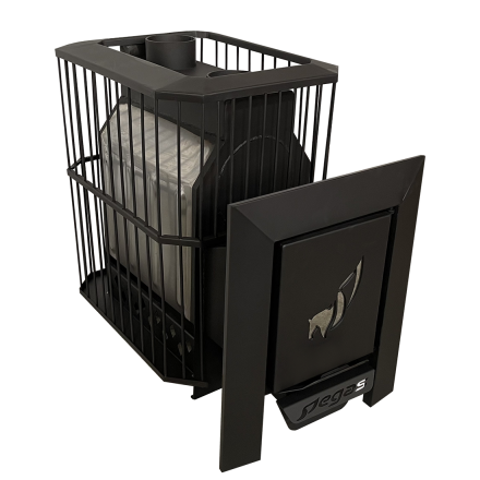 Банная печь Пегас 26 нерж сетка фото в Минске