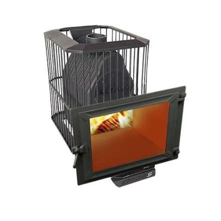 Банная печь Пегас 26 NEXT панорама сетка фото в Минске