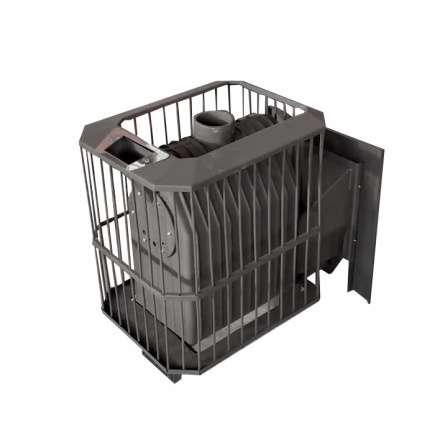 Банная печь Пегас 26 NEXT панорама сетка в Минске