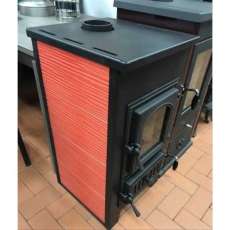 Купить Печь-камин Везувий ПК-01 (270) красная 9 кВт в Минске в Минске