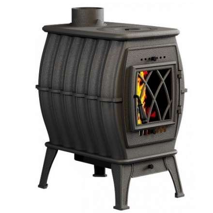 Печь-камин ProMetall Бахта (черная) купить в Минске