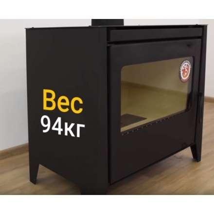 Печь-камин стальная Бавария 12 фото в Минске