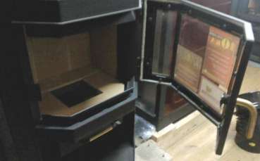 Купить камин со стеклом Мета-Бел Ока в Минске фото в Минске