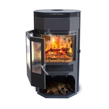 Стальная печь-камин Сибирь 12 фото в Минске