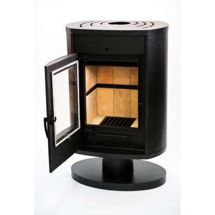 Печь-камин на ножке недорогой Сибирь 10 фото в Минске