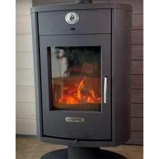 Стальная печь-камин Сибирь 10 фото в Минске