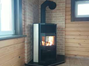 Купить отопительную печь-камин Мета-Бел Амур в Минске фото в Минске