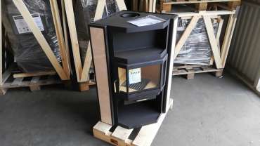 Купить стальной камин со стеклом Мета-Бел Амур в Минске фото в Минске