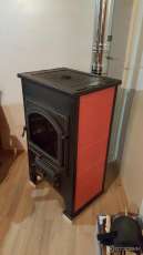 Купить Печь-камин Везувий ПК-01 (205) с плитой и т/о красн.12 кВт в Минске в Минске