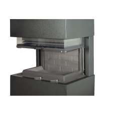 Стильный камин Родос 800 черный фото Стильный камин Родос 800 черный фото в Минске