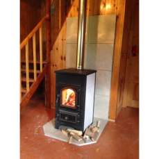 купить Печь-камин Везувий ПК-01 (270) c плитой бежевая 9 кВт в Минске в Минске