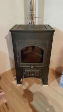 купить Печь-камин Везувий ПК-01 (270) c плитой бежевая 9 кВт в Минске в Минске