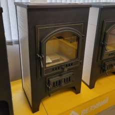 купить Печь-камин Везувий ПК-01 (270) c плитой бежевая 9 кВт в Минске в Минске