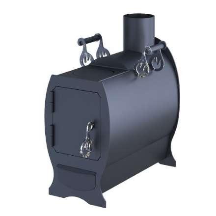 Отопительная печь Царь-печи Буржуйка с конфоркой Амазонка бай фото в Минске