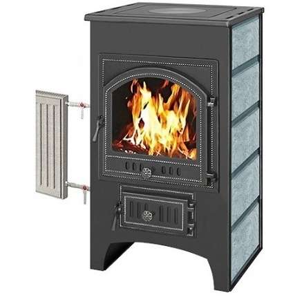 Печь-камин Везувий ПК-02 (205) с плитой и т/о, т/х 12 кВт купить в Минске