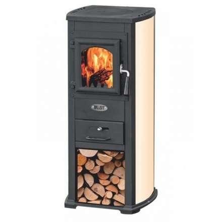 Печь-камин Blist Ekonomik Lux N чугунная дверца красный Амазонка бай фото в Минске