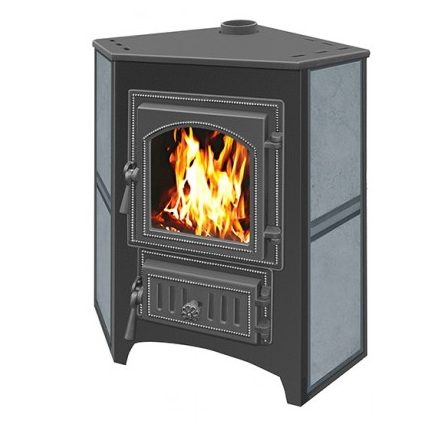 Печь-камин Везувий ПК-01 (220) угловой талькохлорит 9 кВт Амазонка бай фото в Минске