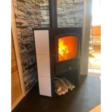 Камин со стеклом ЭТНА (БКД) угловой Амазонка бай фото в Минске