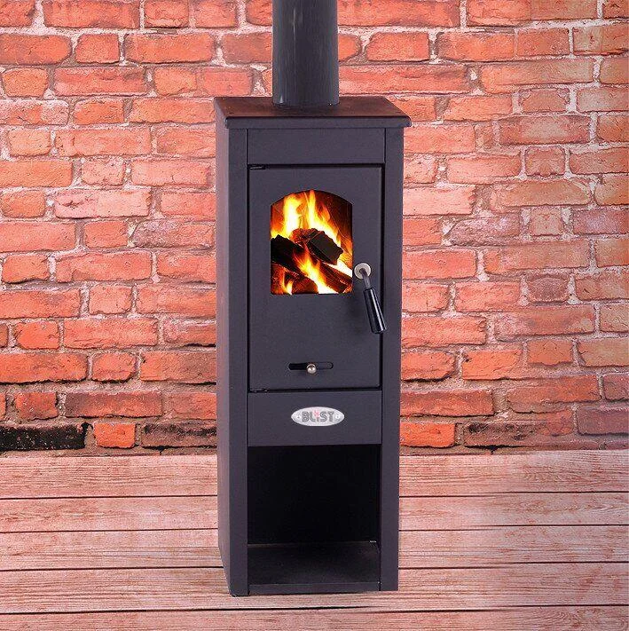 Печь-камин Blist Ekonomik Lux LM N стальная дверца Амазонка бай фото в Минске