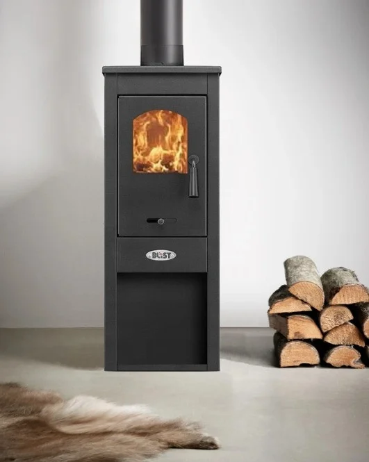 Печь-камин Blist Ekonomik Lux LM N стальная дверца Амазонка бай фото в Минске