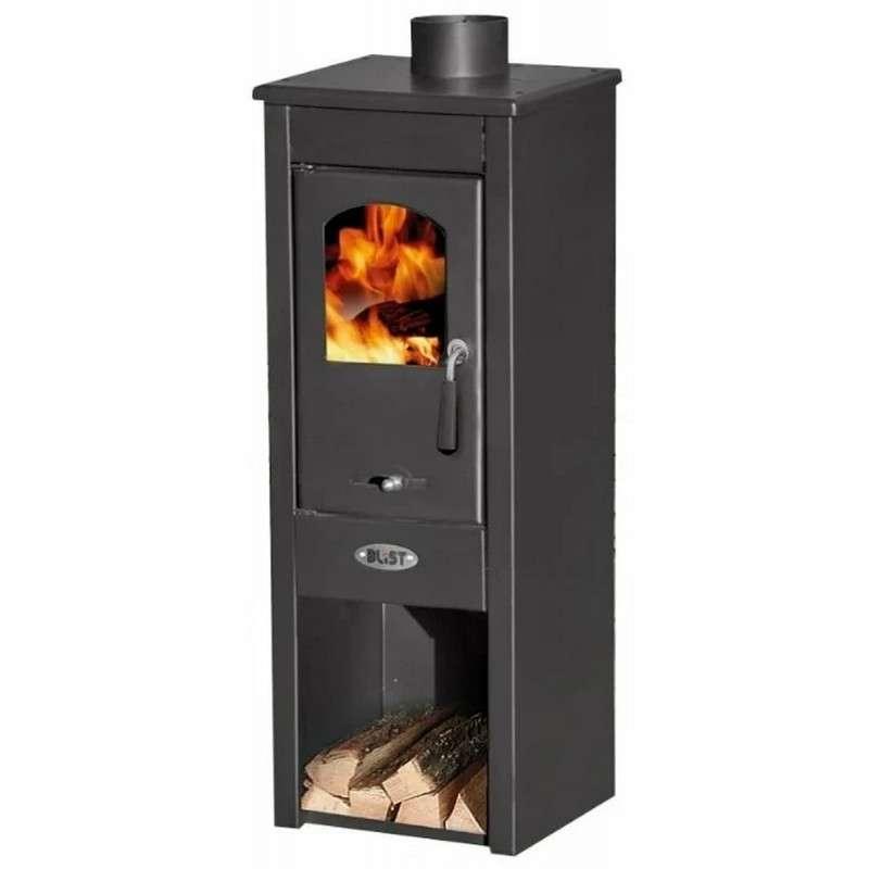 Печь-камин Blist Ekonomik Lux LM N стальная дверца Амазонка бай фото в Минске