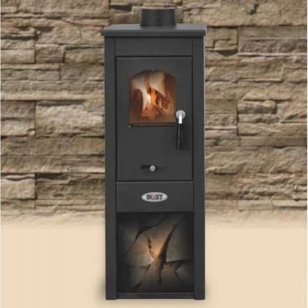 Печь-камин Blist Ekonomik Lux LM N стальная дверца Амазонка бай фото в Минске