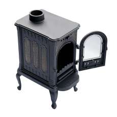 Печь-камин Сибирь 6 чугунная фото в Минске