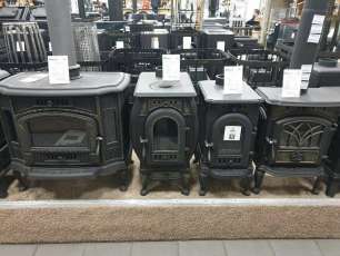 Стильный камин с патиной Сибирь 10 чугунный фото в Минске