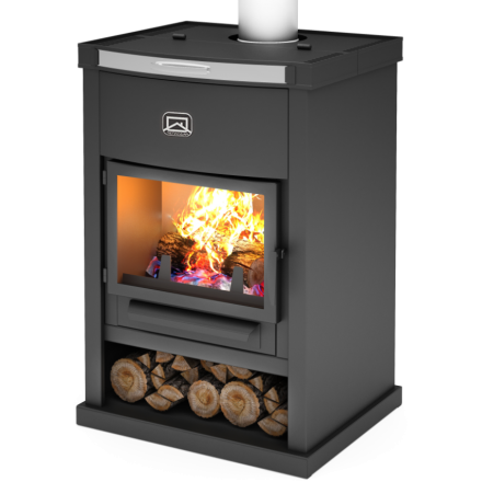 Печь-камин Теплодар ОВ-120 (прямой) Амазонка бай фото в Минске