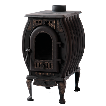 Купить печь отопительно-варочная чугунная Сибирь в Минске фото в Минске