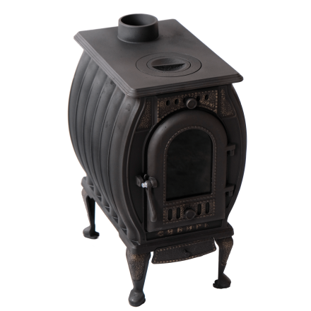 Купить печь-камин чугунная "Сибирь" в Минске фото в Минске