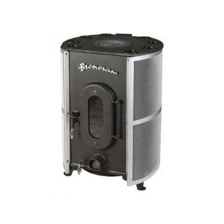 Печь отопительная Бренеран-Канадка плюс АОТ-04 в сетке серебро в Минске