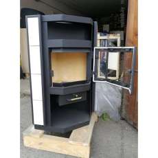 Купить стальной камин с шамотом Мета-Бел Нева в Минске фото в Минске