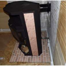 Купить стальной камин с теплообменником Мета-Бел АОТВ 9.0-03 Печора-Аква в Минске фото в Минске