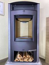 Купить стальную печь-камин Мета-Бел АОТ 7.0-01 в модификации Сена в Минске фото  в Минске