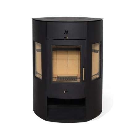 Печь-камин Мета-Бел АОТ 11.0 (в модификации Енисей 2) купить в Минске
