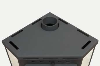 Недорогая печь-камин Бавария угловая Амазонка бай фото в Минске