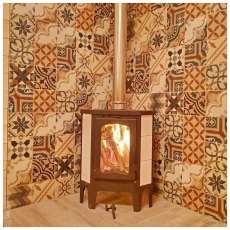 Печь-камин Бавария угловая в Минске