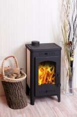 Печь-камин Бавария Оптима с плитой РК 049 в Минске