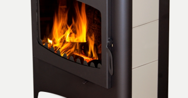 Стальной печь-камин Бавария Эко с плитой 2 конфорки фото в Минске