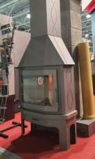 Экокамин МЮНХЕН ПРИСТЕННО-УГЛОВОЙ графит фото в Минске