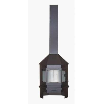 Камин Мюнхен угловой графит купить в Минске