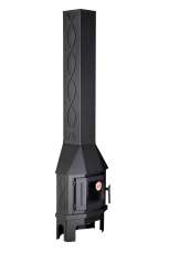 Камин Бавария Мюнхен пристенно-угловой МИНИ черный в Минске