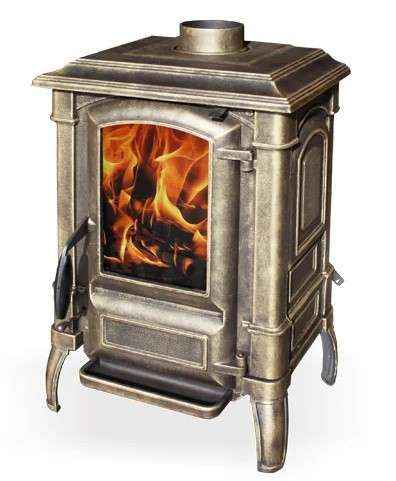 Печь-камин FireWay Bruno патина медь Амазонка бай фото в Минске