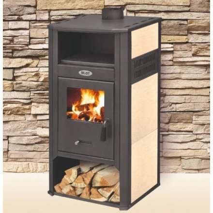 Печь-камин Blist Ambasador LM стальная дверца Амазонка бай фото в Минске