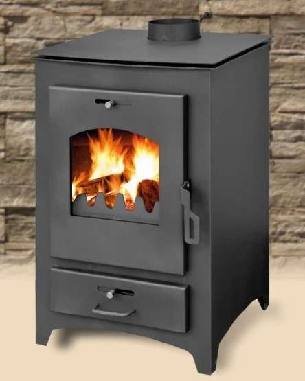 Печь-камин Blist B MAX E с водяным контуром Амазонка бай фото в Минске