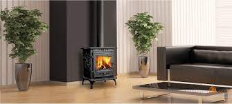 Купить Печь-камин Kawmet P3 (7.4 кВт) EKO в интерьере чугунный в Минске фото в Минске