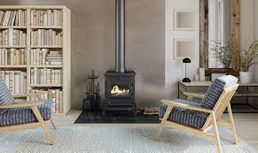 Купить Печь-камин Kawmet P3 (7.4 кВт) EKO в интерьере чугунный в Минске фото в Минске