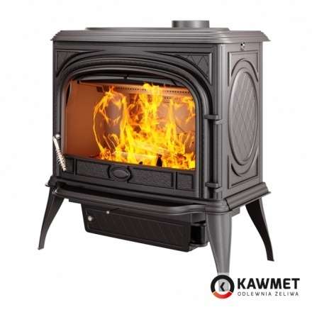 Печь-камин Kawmet Premium S5 (11,3 кВт) Амазонка бай фото в Минске